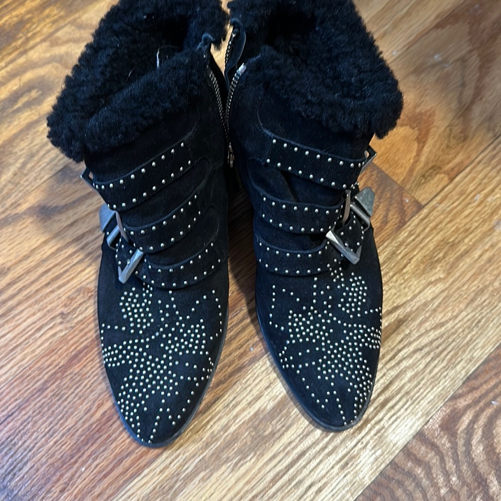 CHLOE SUSANNA SHEARLING BOOTS